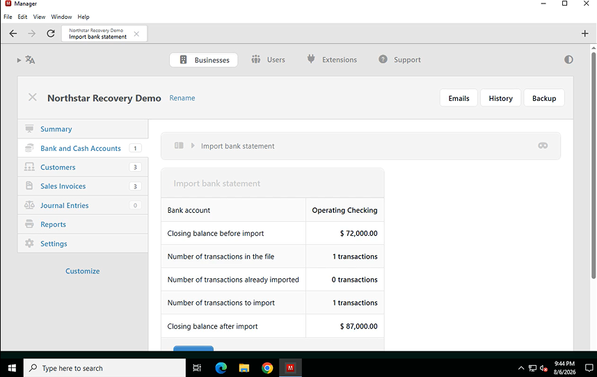 The Codex application open in a worker desktop session